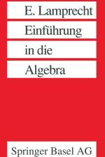 Einfa1/4hrung in Die Algebra af Lamprecht