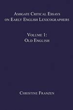 Ashgate Critical Essays on Early English Lexicographers