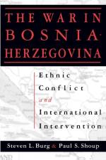 The War in Bosnia-Herzegovina af Steven L. Burg