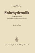 Rohrhydraulik af Hugo Richter