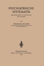 Psychiatrische Systematik af Wolfgang de Boor