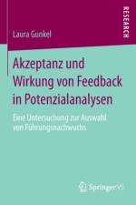 Akzeptanz Und Wirkung Von Feedback in Potenzialanalysen af Laura Gunkel