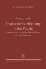Bank- Und Sparkassenbuchhaltung in Der Praxis af Hans Theodor Pfalzer