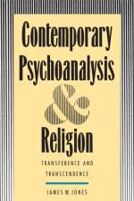 Contemporary Psychoanalysis and Religion af James W. Jones