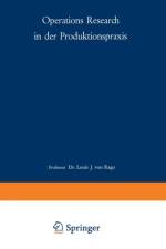 Operations Research in Der Produktionspraxis af Louis J Rago