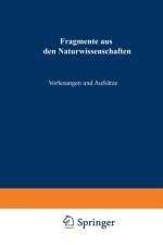 Fragmente Aus Den Naturwissenschaften af John Tyndall