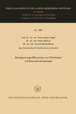 Die Spannungsrisskorrosion Von Weicheisen in Kalziumnitrat-Loesungen af Hans-Jurgen Engell