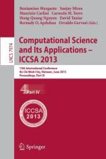 Computational Science and Its Applications -- ICCSA 2013