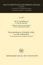 Die Ausscheidung Von Wirkstoffen Im Harn Von Wild- Und Nutztieren af Curt Heidermanns