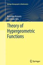 Theory of Hypergeometric Functions af Kazuhiko Aomoto