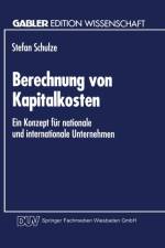 Berechnung Von Kapitalkosten af Stefan Schulze