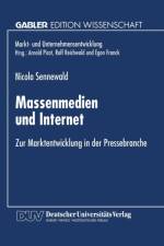 Massenmedien Und Internet af Nicola Sennewald