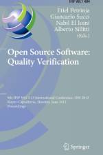 Open Source Software: Quality Verification