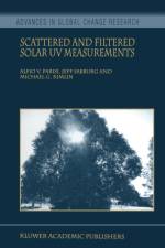 Scattered and Filtered Solar UV Measurements af Alfio V. Parisi