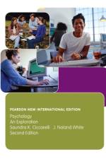 Psychology: Pearson New International Edition af J. Noland White