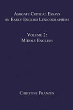 Ashgate Critical Essays on Early English Lexicographers
