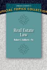 Real Estate Law af Robert (University of Nevada Aalberts