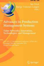 Advances in Production Management Systems. Value Networks: Innovation, Technologies, and Management