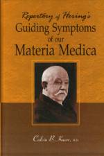 Repertory of Herings Guiding Symptoms of Our Meteria Medica af Calvin B Knerr
