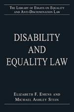 Disability and Equality Law af Michael Ashley Stein
