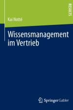 Wissensmanagement Im Vertrieb af Kai Notte