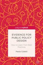 Evidence for Public Policy Design af P. Coletti
