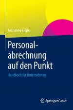 Personalabrechnung Auf Den Punkt af Marianne Kiepe
