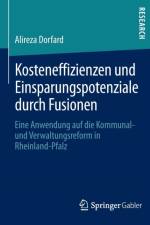 Kosteneffizienzen Und Einsparungspotenziale Durch Fusionen af Alireza Dorfard