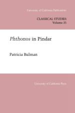 Phthonos In Pindar af Patricia Bulman