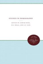 Studies in Demography af S.P. Jain