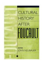 Cultural History After Foucault af John Neubauer