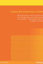 Measurement and Evaluation in Psychology and Education af Robert Thorndike