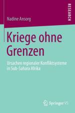 Kriege Ohne Grenzen af Nadine (University of Kent UK) Ansorg