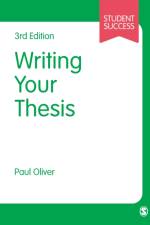 Writing Your Thesis