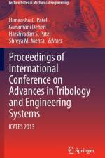 Proceedings of International Conference on Advances in Tribology and Engineering Systems