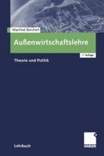 Aussenwirtschaftslehre af Manfred Borchert
