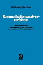 Kommunikationsanalyseverfahren af Ulrich Frank
