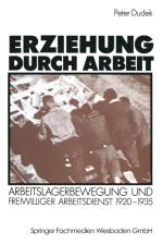 Erziehung Durch Arbeit af Peter Dudek