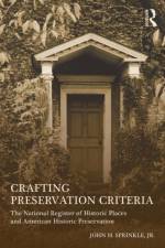 Crafting Preservation Criteria af Jr. Sprinkle