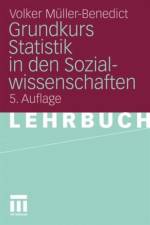Grundkurs Statistik in den Sozialwissenschaften af Volker Muller-Benedict