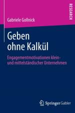 Geben Ohne Kalkul af Gabriele Gollnick