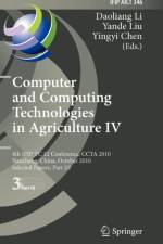 Computer and Computing Technologies in Agriculture IV