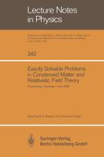 Exactly Solvable Problems in Condensed Matter and Relativistic Field Theory