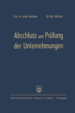 Abschluss Und Prufung Der Unternehmungen af Adolf Hertlein