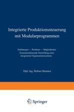 Integrierte Produktionssteuerung Mit Modularprogrammen af Helmut Hammer