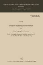 Entwicklung Der Festlandchinesischen Landwirtschaft Aus Der Sicht Der Chinesischen Regierung af Tsung-Tung Chang