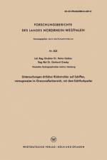 Untersuchungen OErtlicher Ruckstrahler Auf Schiffen, Vorzugsweise Im Grenzwellenbereich, Mit Dem Sichtfunkpeiler af Heinz Gabler