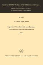 Regionale Wirtschaftsstatistik Nach Betrieben af Friedrich Walter