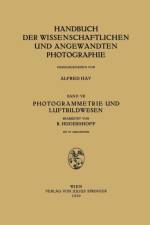 Photogrammetrie Und Luftbildwesen af NA Hugershoff