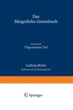Das Burgerliche Gesetzbuch af Ludwig Mohn